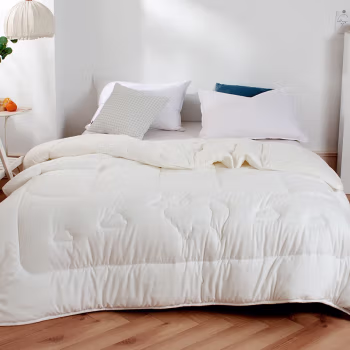 婵思 TJ0YMB2100634 200×230cm 总重约7斤 舒柔亲肤 澳毛被 1.00 件/床 (计价单位：床) 梨花白