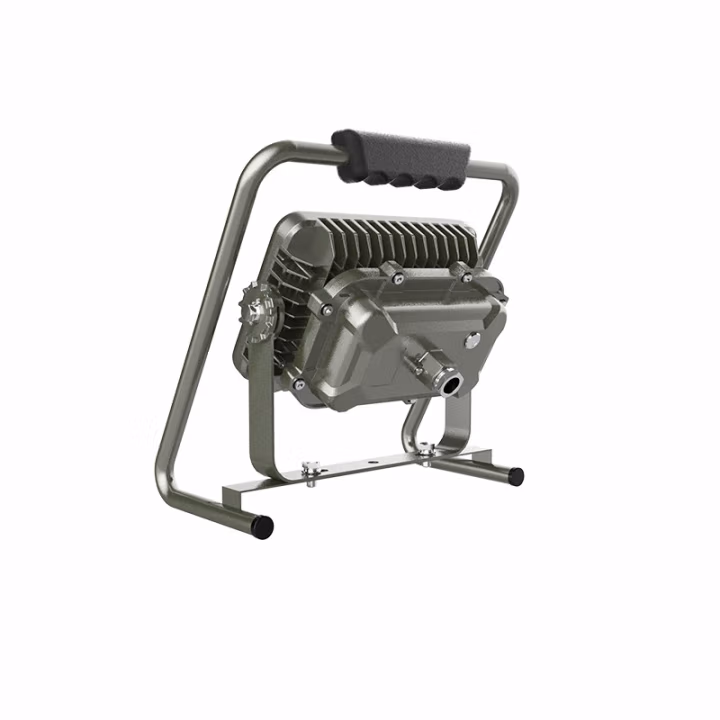 欧辉照明(OHUIZAOMIN) OHBF8189（非充电款）80W IP66 AC220V 5700K 白光 ExdembIICT6Gb LED手提式防爆工作灯 (计价单位：盏) 灰色