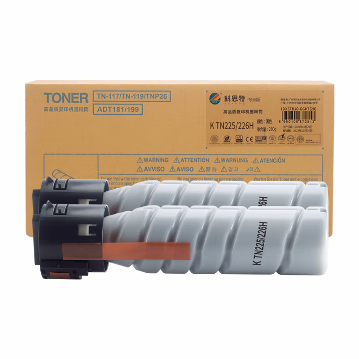 科思特 K TN225/226H 打印量12000页 适用柯美Bizhub 226i/246i/266i/306i/7221i 专业版 墨粉盒 1.00 只/支 (计价单位：支) 黑色