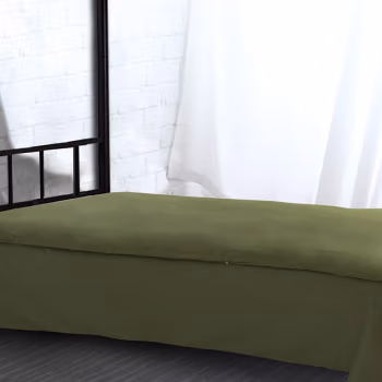 伊伊爱 Z02000193 150*200cm 全棉 褥子 1.00 件/条 (计价单位：条) 军绿