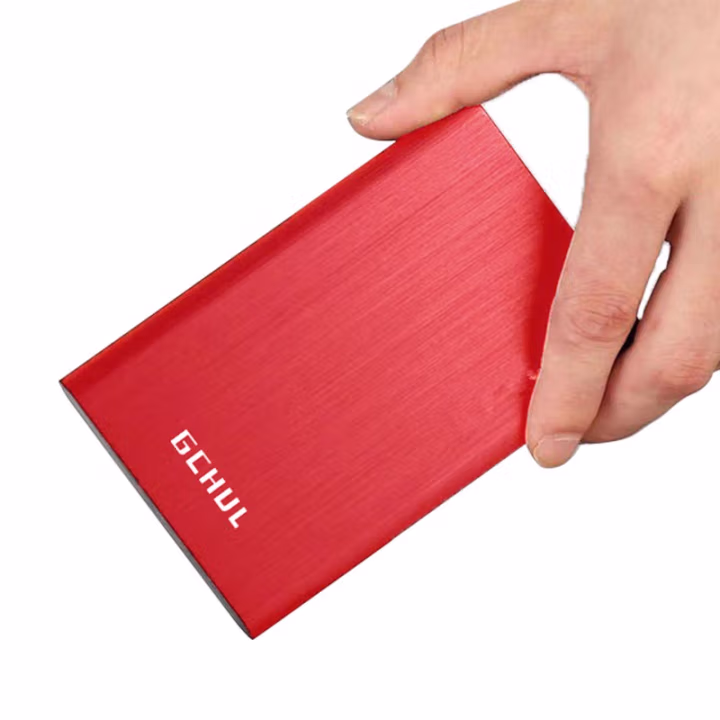 杰储(GCHUL) T1000 1T USB3.0 2.5英寸磨砂红色 移动硬盘 (计价单位：个) 磨砂红色