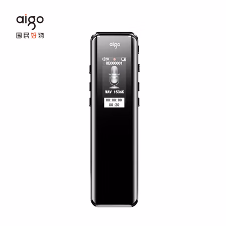 爱国者(aigo) R6911 16G 录音笔 (计价单位：个) 黑色