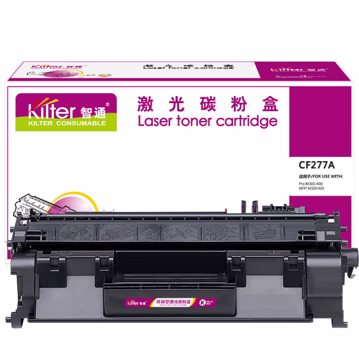 智通(ZT) CF277A 带芯片 3100页 适用HP M405n/d/dn/dw/M429dw/fdn/fdw/M305d/dn/M329 硒鼓 (计价单位：只) 黑色