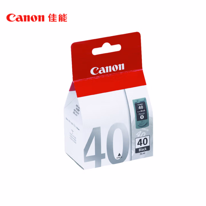 佳能(Canon) PG-40BK 墨盒 (计价单位：盒) 黑色