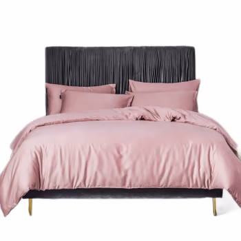 婵思 TJ0WL02100636 150*200cm 床上三件套 (计价单位：套) 纯色-奶油粉