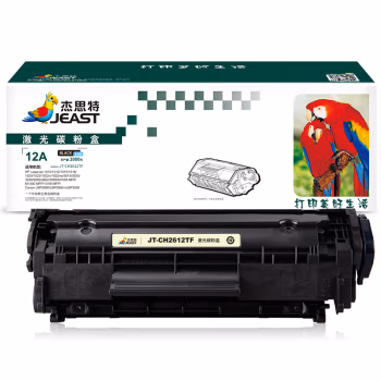 杰思特 JT-CH2612TF 带芯片 打印量：2000页 适用机型：HP LaserJet 1010/1012/1015/1018/3015 硒鼓 1.00 只/支 (计价单位：支) 黑色