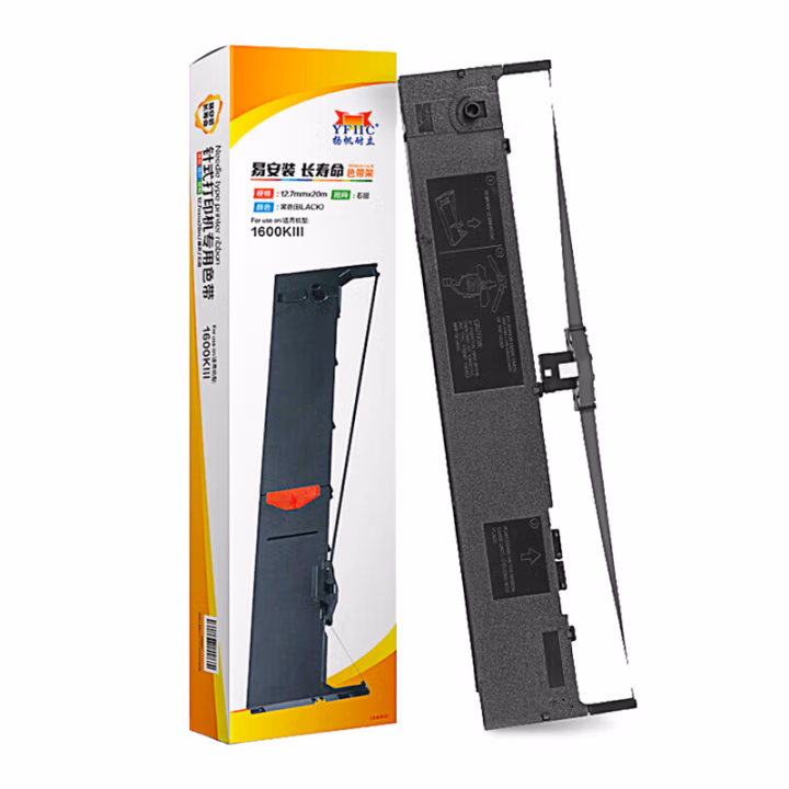 扬帆耐立（YFHC） YFHC-LQ1600KIII-J 12.7mm*20m 适用爱普生LQ2170 色带架 1.00 只/个 (计价单位：个) 黑色