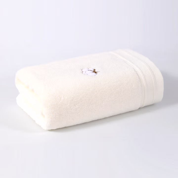 鲸轩 M615 34*74cm 山沐优品 毛巾 (计价单位：条) 米色