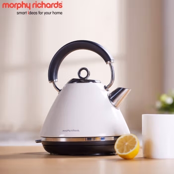 摩飞(MORPHY) MR7076A 功率1850W 容量:1.5L 248*220*280mm 电热壶 (计价单位：台) 简约白