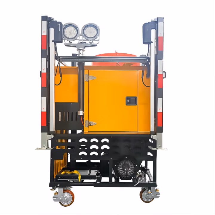 晫安联 ZM8001 380V 4×100W IP65 9h LED 5700K 自动升降方舱照明灯塔 (计价单位：台) 黄色