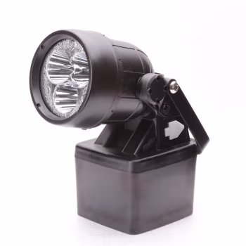 恒盛(HS) BJ952 9W、IP65、ExibIICT4 Gb、续航时间：强光8h/工作光16h、电压等级：11.1V、白光/约7200K、LED 轻便式多功能强光灯 (计价单位：盏) 黑色