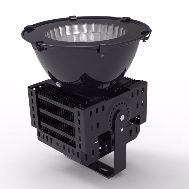 正辉（CHHI） ZH-FL1 100W IP65 AC220V  白光 6000K LED 大功率LED强光灯 (计价单位：个) 黑色