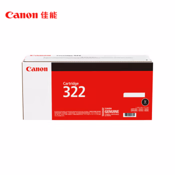佳能(Canon) CRG-322BK 打印量约6500页 适用LBP9100Cdn 硒鼓 1.00 只/支 (计价单位：支) 黑色