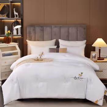 安居先森 D2115 抗菌大豆纤维被加厚冬款150*200cm 1.00 件/条 (计价单位：条) 白色