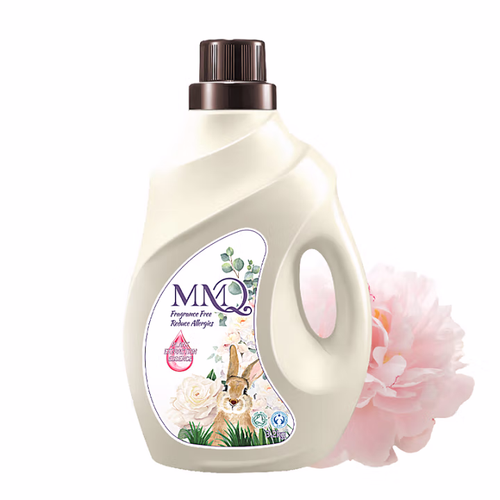 MMQ 3.2kg 天然柔护除菌除螨洗衣液（桉叶与茶树精油） (计价单位：瓶) 白色