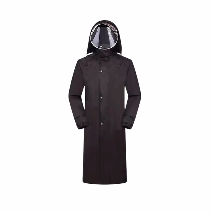 明壹行 MYX-YY07 牛津布 长款连体式雨衣 均码 (计价单位：件) 黑色