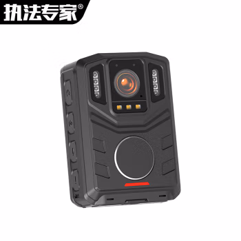 执法专家 DSJ-D9 4800万像素4K高清屏分辨率长续航双电板夜视胸前佩戴随身 标配128G 摄像记录仪 (计价单位：台) 黑色
