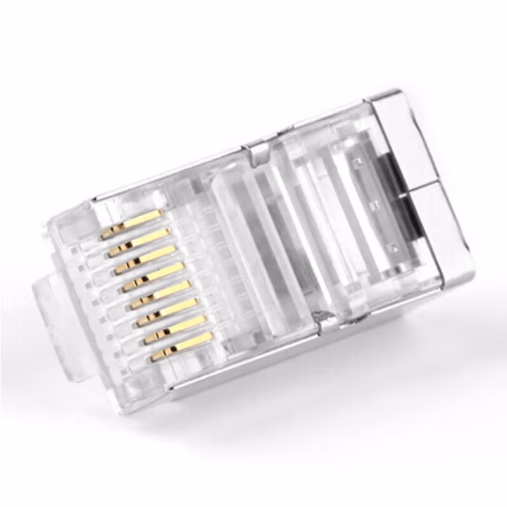 酷比客(L-CUBIC) LCLNC5MKPLUG-6U 网络水晶头 100.00 个/盒 (计价单位：盒) 透明色