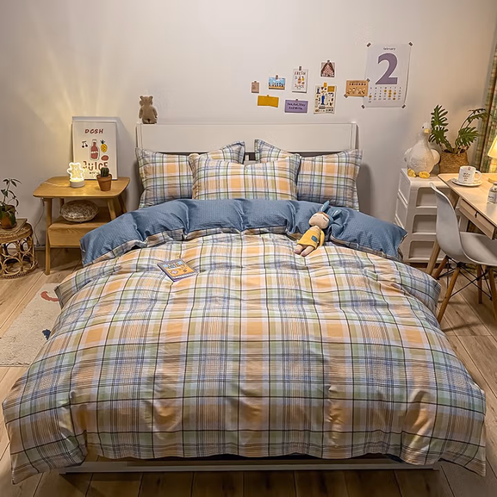 婵思 TJ0NH02100679 200*230cm 纯棉印花多彩生活系列 套件 (计价单位：套) 多彩生活