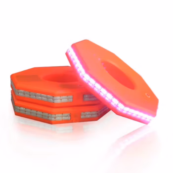 鄂远 EYY13-A 3W 3.7V 续航8小时以上 红蓝爆闪/慢闪 爆闪模式6HZ 慢闪3HZ LED 含语音报警 IP64 标志灯 (计价单位：盏) 橙色