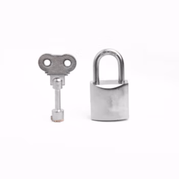 中犀 ZX-55 30mm 通开 锌合金梅花锁 挂锁 (计价单位：个) 银色