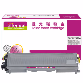 智通(ZT) TN2050/LT2020 2500页 适用兄弟Brother HL-2045 HL-2075 HL-2040 HL-2070N DCP-7010 粉盒 1.00 只/支 (计价单位：支) 黑色