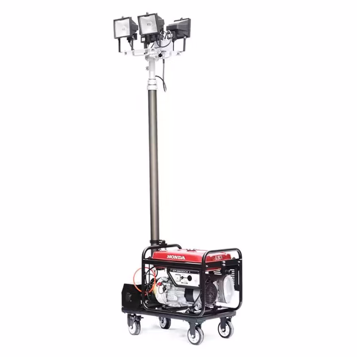 简鼎 JD6711 AC220V 4x500W 4000K  IP65 工作灯（移动灯) (计价单位：台) 红色