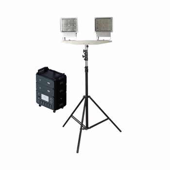 吉特(GT) TMN5116-4500  4500W IP42 AC220V 5000K 白光 LED 移动抢修灯 (计价单位：台) 银色