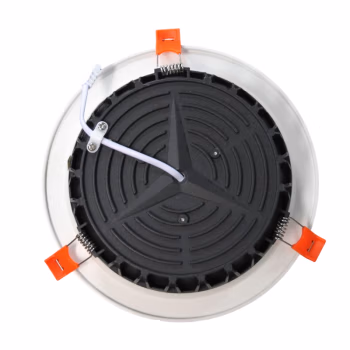 华荣(WAROM) HRZM-OL112-XL12(GW) 12W IP20、220V、4500K、LED 嵌入式LED灯具 1.00 台/个 (计价单位：个) 白色