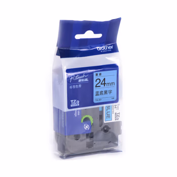 兄弟(brother) TZe-551 标签打印机色带 标签色带 1.00 个/支 (计价单位：支) 蓝底黑字