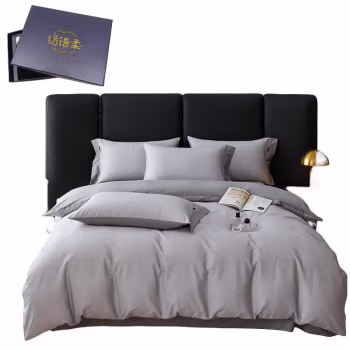 纺语柔 F1150 四件套 床上套件 (计价单位：套) 灰