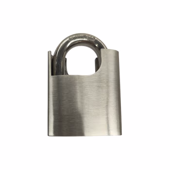 苏识 HBBLY60mm 通开 不锈钢弧形半包梁叶片锁 (计价单位：个) 银色