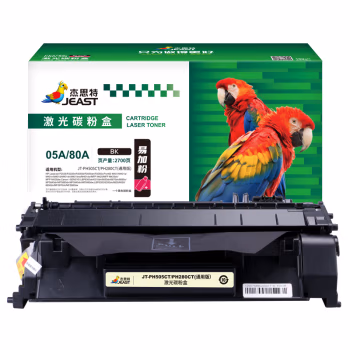 杰思特 JT-PH505CT/PH280CT(通用版) 打印量：2300页 适用机型：HP LaserJet P2035/P2035n/P2055d;Canon i- 硒鼓 1.00 只/支 (计价单位：支) 黑色