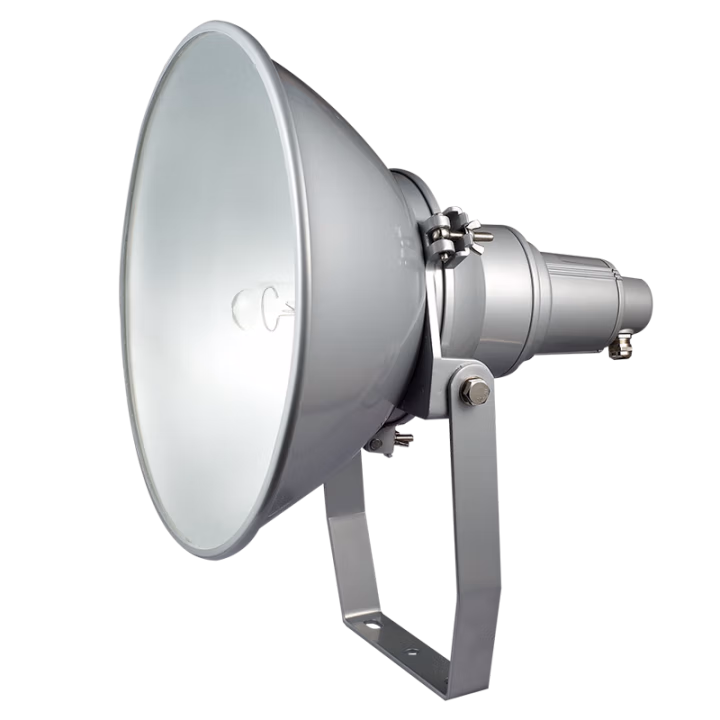 恒盛(HS) WF258B 400W IP65 电压等级：AC220V 暖白光/约4500K 金卤灯 防震型投光灯 (计价单位：个) 灰色