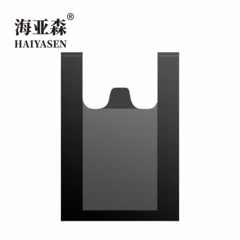 海亚森 TK-8085 45*60cm 背心式 30只/卷 垃圾袋 1.00 包/卷 (计价单位：卷) 黑色    3卷起订