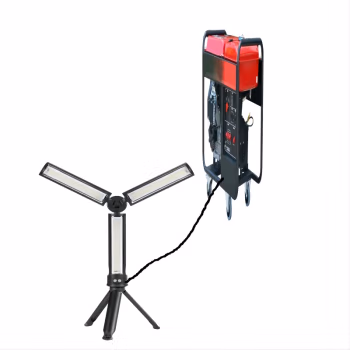 晫安联 ZM7010 10×10W IP65 220V 续航时间≥13h LED 冷白 多功能升降式照明装置 (计价单位：台) 黑色