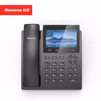 纽曼(Newmine) D5568 智能大屏  网络SIP/IP 录音版9000小时 录音电话机 (计价单位：台) 黑色