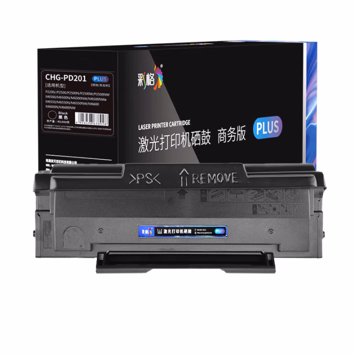 彩格 CHG-PD201 PLUS版 1600页 适用于奔图PANTUM P2200;P2500;P2500N;P2500W;P2500NW 粉盒 1.00 只/支 (计价单位：支) 黑色