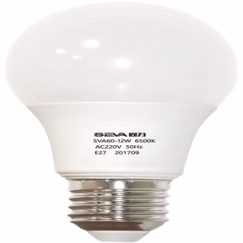 尚为(SEVA) SVA60-12  12W  220V 6500k 灯泡 (计价单位：个) 白色