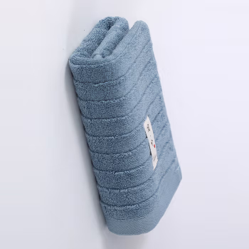 鲸轩 M901 34*74cm 85g 山沐素缕 蓝色 毛巾 (计价单位：条) 蓝色