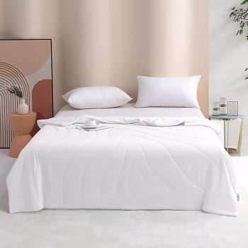 红秀世纺 HXGXB003 夏被180*220cm 全棉 被子 1.00 件/条 (计价单位：条) 白色