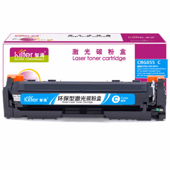 智通(ZT) CRG055 C 不带芯片 2300页 适用佳能Canon MF742Cdw MF746Cx LBP663Cdw LBP663Cdn LBP664Cx 硒鼓 1.00 只/个 (计价单位：个) 青色