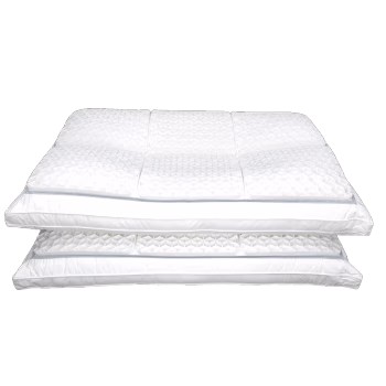伊伊爱 ZX0TPE2100075 /48*74cm 新款高弹TPE三代立体两用枕芯 1.00 件/个 (计价单位：个) 白色