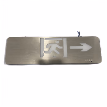 通芯 BF-BLZD-1LROE II 3W-111 220V 光源绿色 通用*单面*右向 消防应急照明疏散标志指示灯 1.00 盏/个 (计价单位：个) 银色