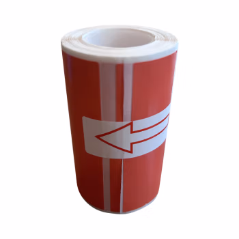 卷达 JB01-D 80*45MM 200张/盒 标签标牌 1.00 盒/卷 (计价单位：卷) 红色