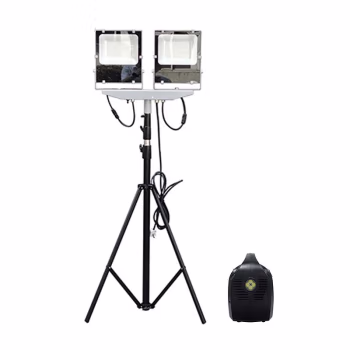 恒盛(HS) WJ876-A 200W IP54 照明时间：＞3h 220V 白光/约5700K LED 便携式移动工作灯 (计价单位：台) 黑色