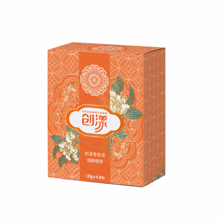创漾(CHUANGYANG) CN2024 120g 香氛皂清新橙香 香皂 (计价单位：块) 橙色