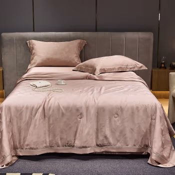 伊伊爱 BZ0ZYJ2201071 /200*230cm莱赛尔80S纯色福克斯夏凉被 被子 (计价单位：件) 豆沙