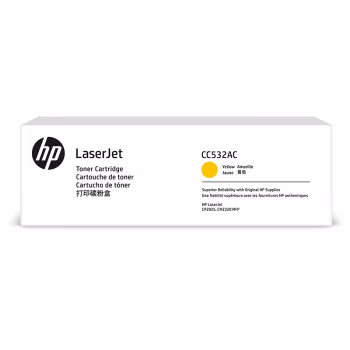 惠普(HP) CC532AC 打印量2800页 原装硒鼓  适用:CM2320/CP2025系列 硒鼓 (计价单位：只) 黄色