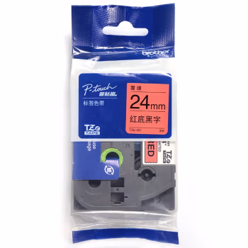 兄弟(brother) TZe-451 标签打印机色带 标签色带 1.00 个/支 (计价单位：支) 红底黑字